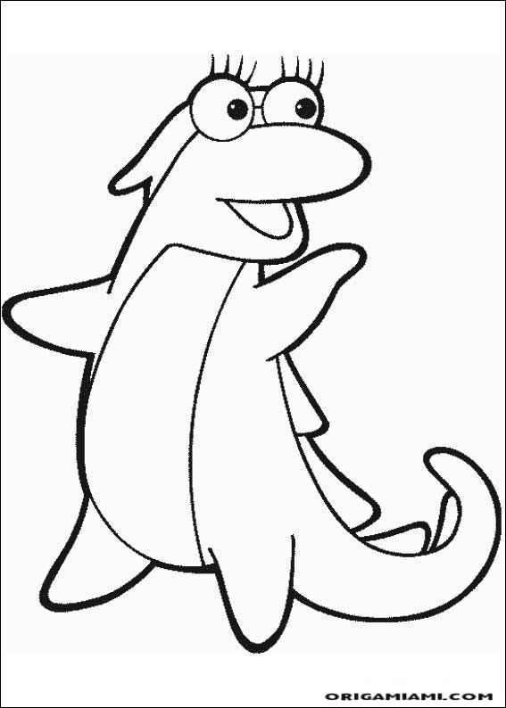 Dora the Explorer coloring page (7)