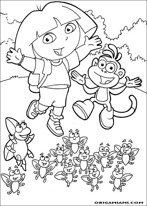 Dora the Explorer coloring page (70)