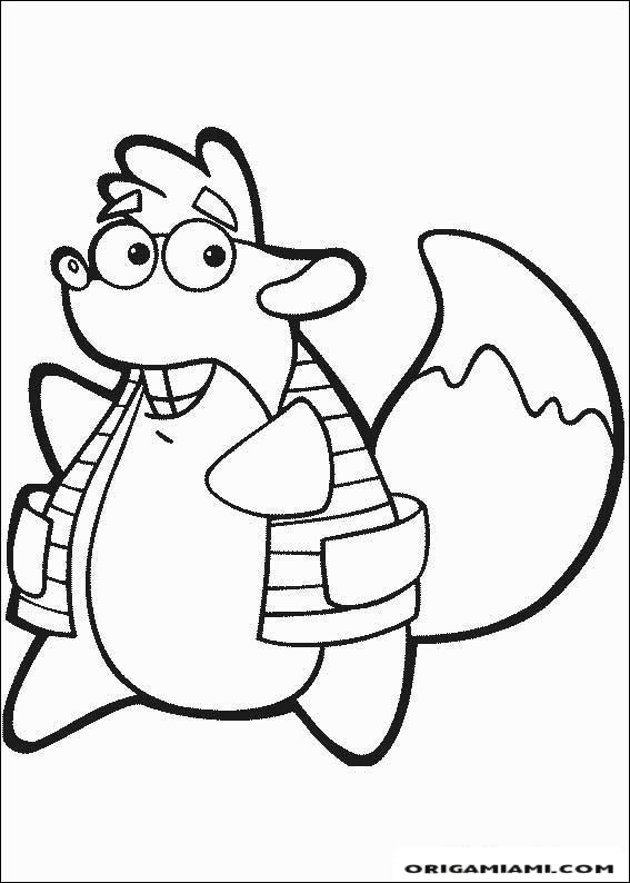 Dora the Explorer coloring page (8)