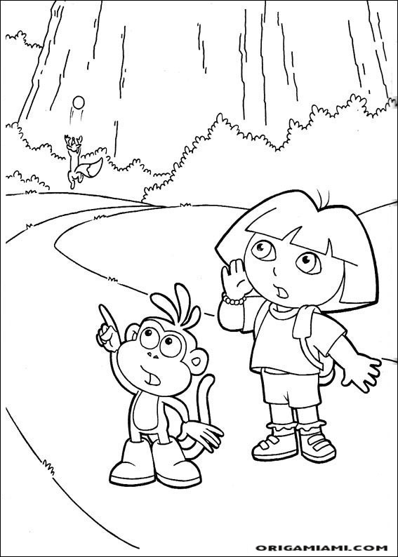 Dora the Explorer coloring page (81)