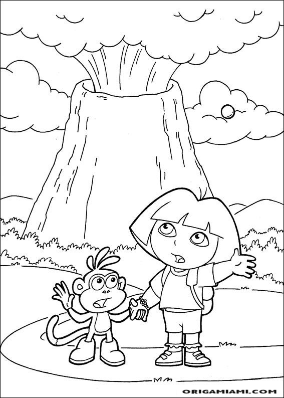 Dora the Explorer coloring page (82)