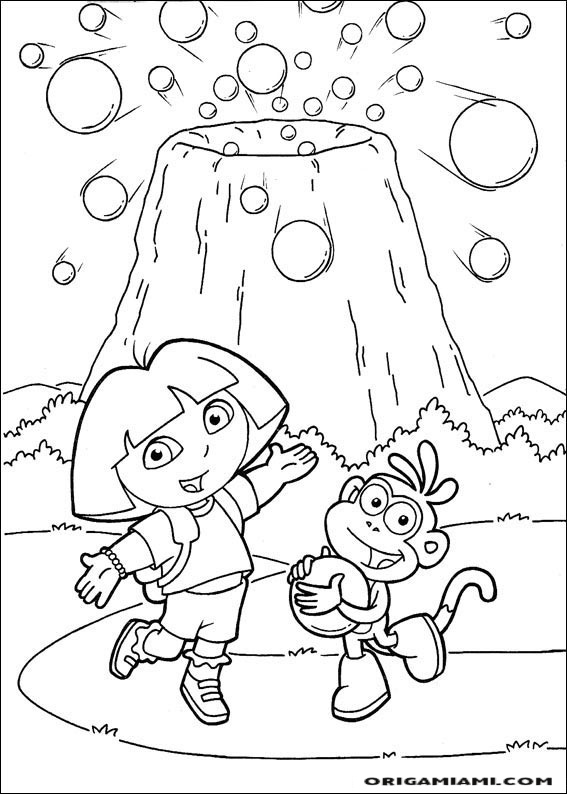 Dora the Explorer coloring page (83)