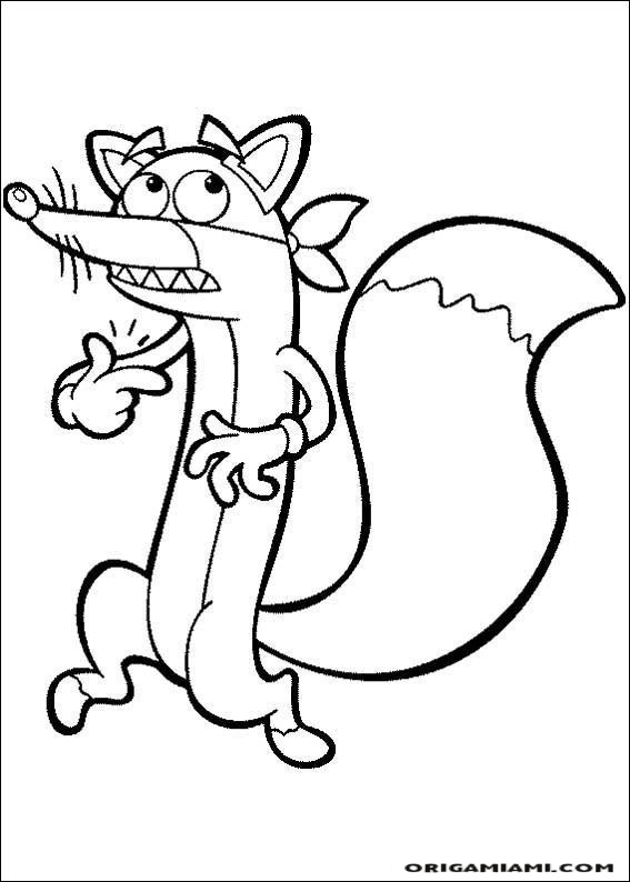 Dora the Explorer coloring page (9)