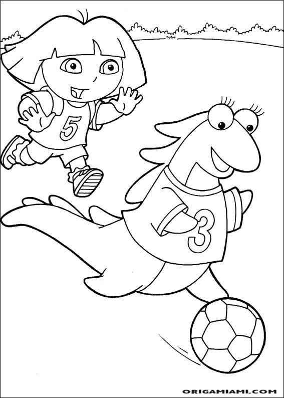 Dora the Explorer coloring page (94)