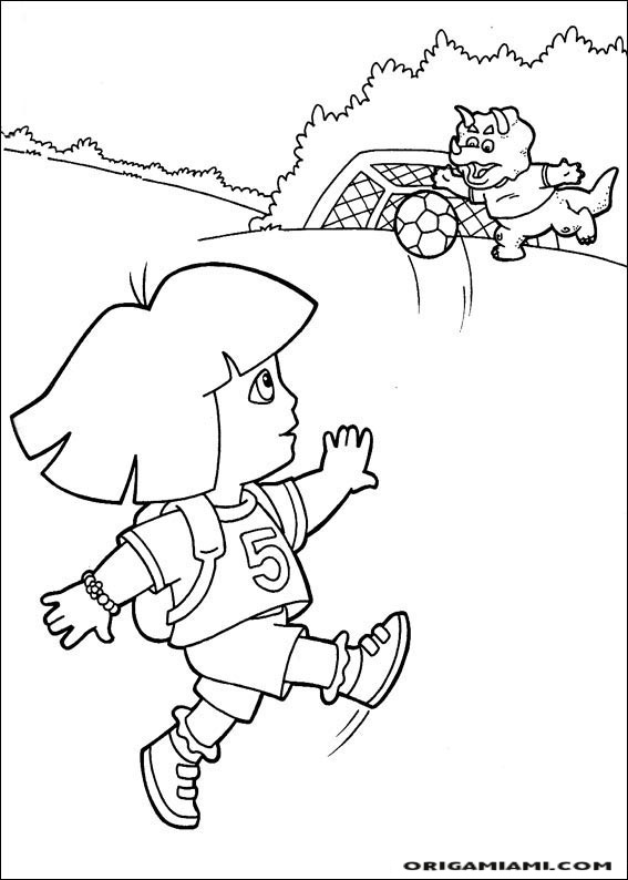 Dora the Explorer coloring page (95)