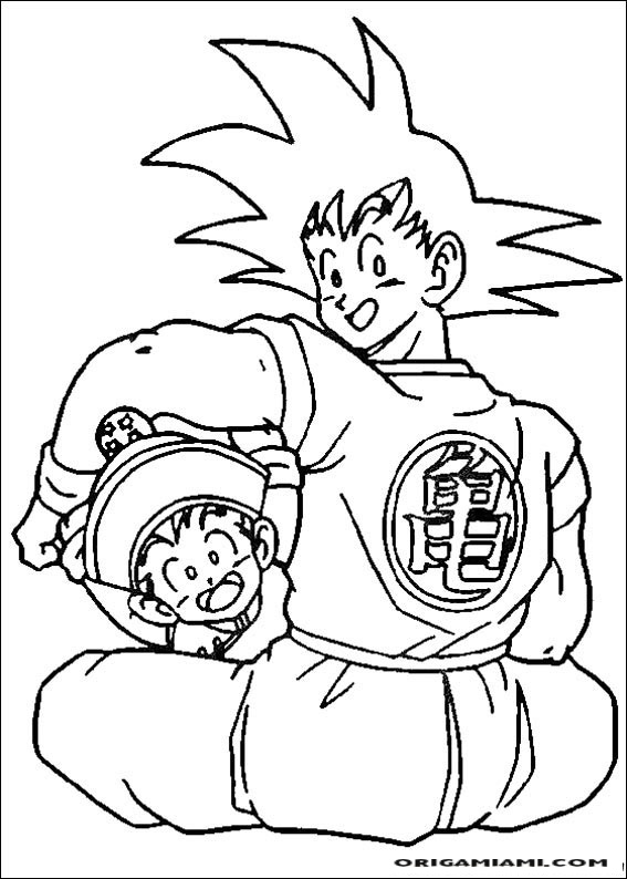 Dragon Ball Z coloring page (10)