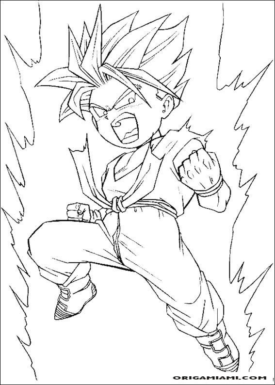 Dragon Ball Z coloring page (12)