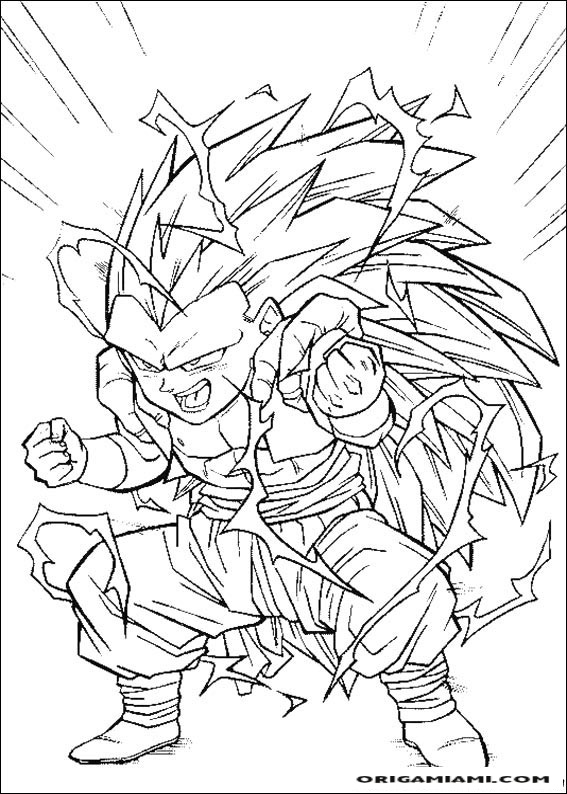 Dragon Ball Z coloring page (13)