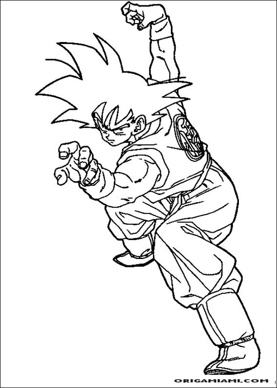 Dragon Ball Z coloring page (14)