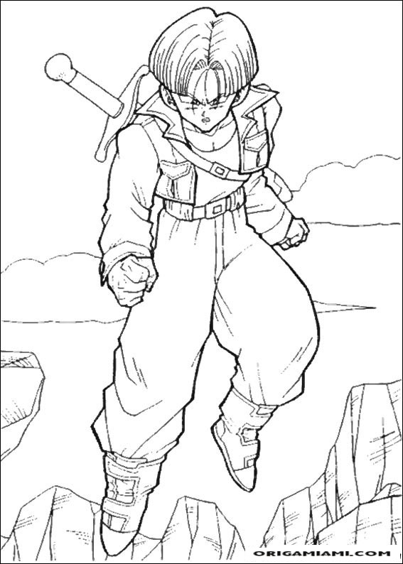 Dragon Ball Z coloring page (15)