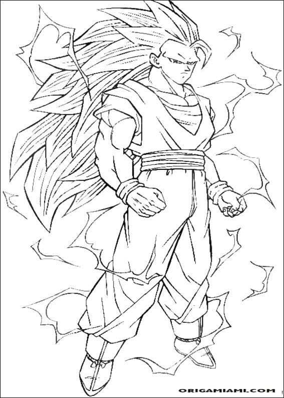 Dragon Ball Z coloring page (16)