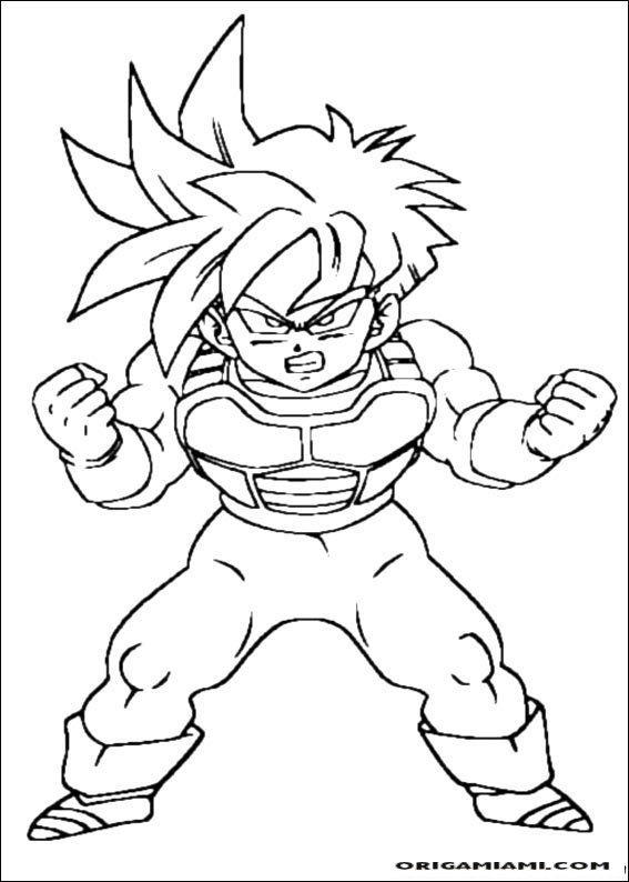 Dragon Ball Z coloring page (17)