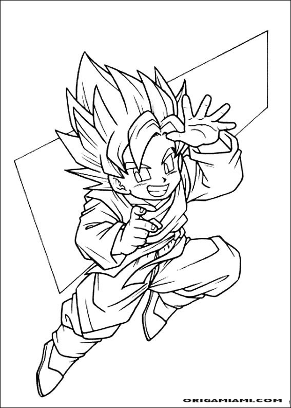 Dragon Ball Z coloring page (18)