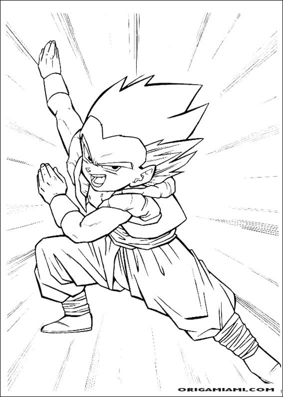 Dragon Ball Z coloring page (21)