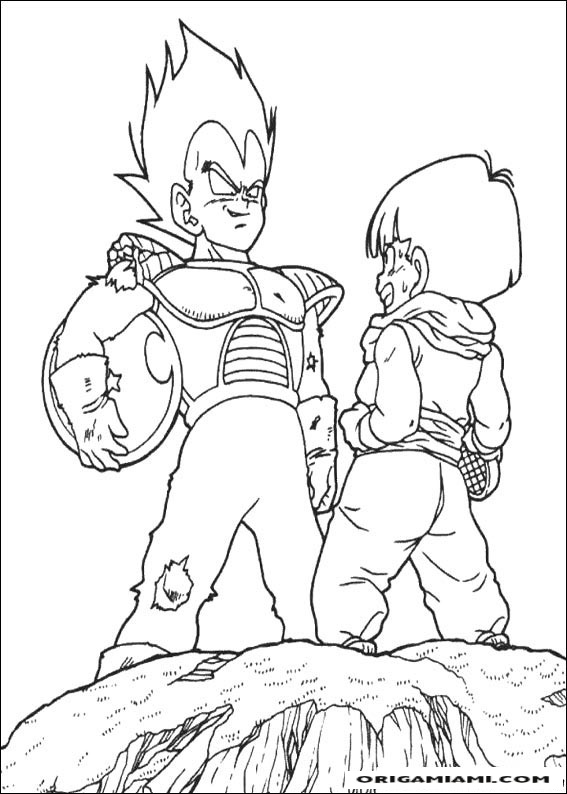 Dragon Ball Z coloring page (22)