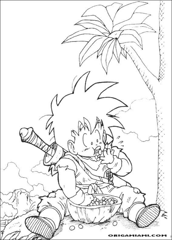 Dragon Ball Z coloring page (23)