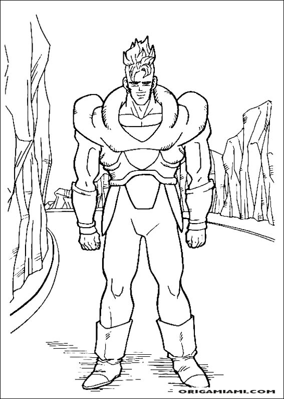 Dragon Ball Z coloring page (25)