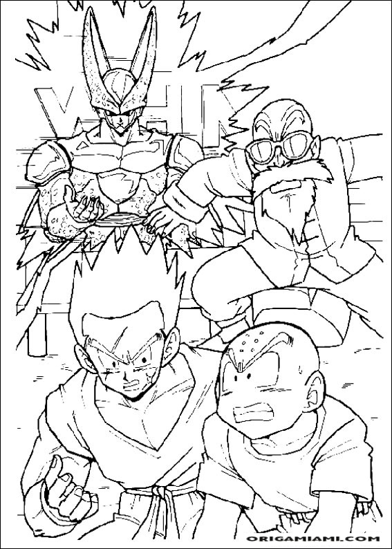 Dragon Ball Z coloring page (26)