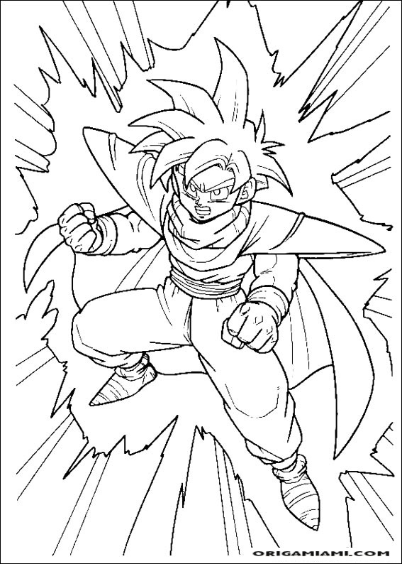 Dragon Ball Z coloring page (29)