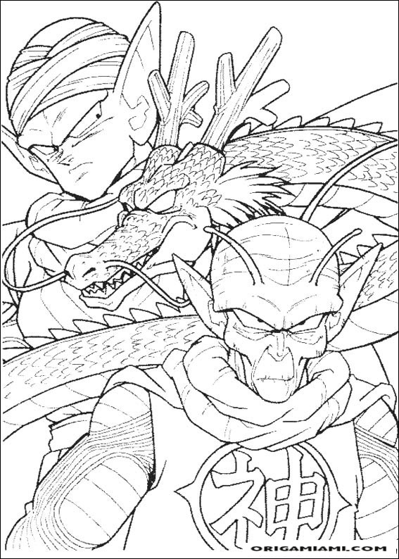 Dragon Ball Z coloring page (3)