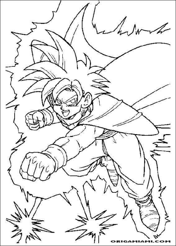 Dragon Ball Z coloring page (30)