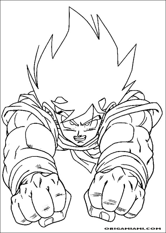 Dragon Ball Z coloring page (31)