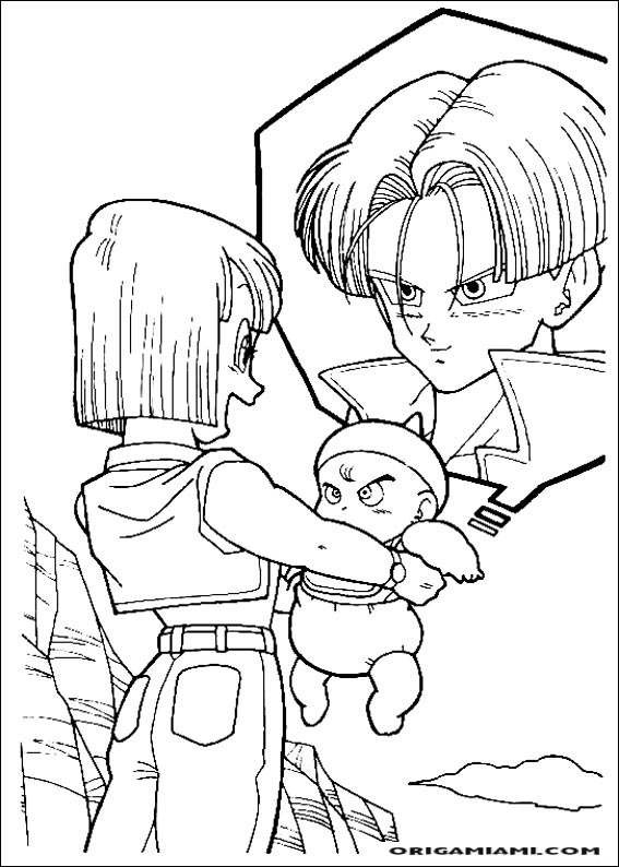 Dragon Ball Z coloring page (32)