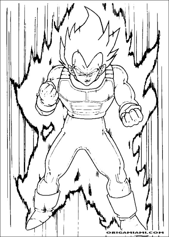 Dragon Ball Z coloring page (34)