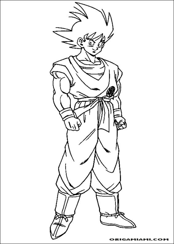 Dragon Ball Z coloring page (39)