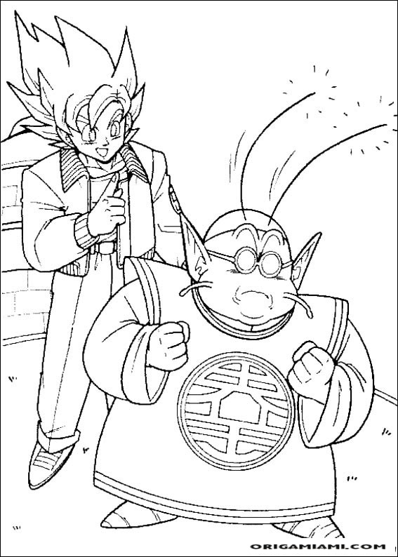 Dragon Ball Z coloring page (4)