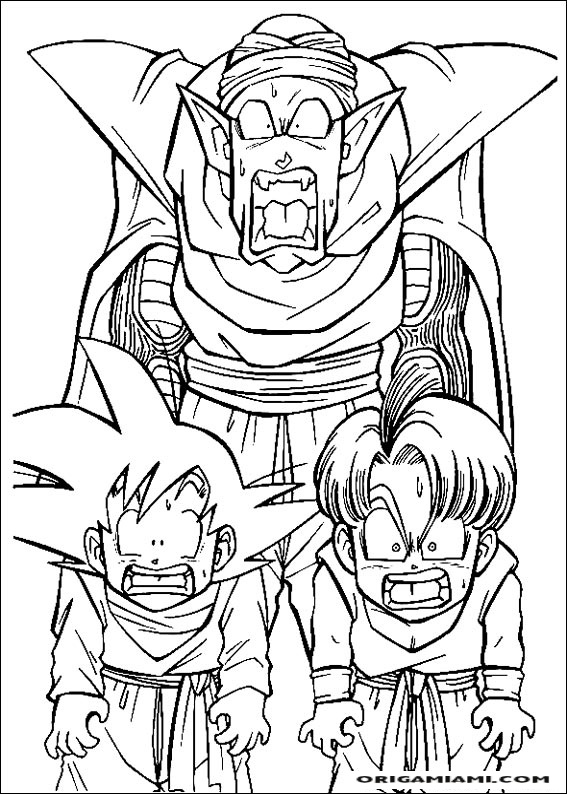 Dragon Ball Z coloring page (49)