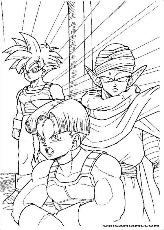 Dragon Ball Z coloring page (5)