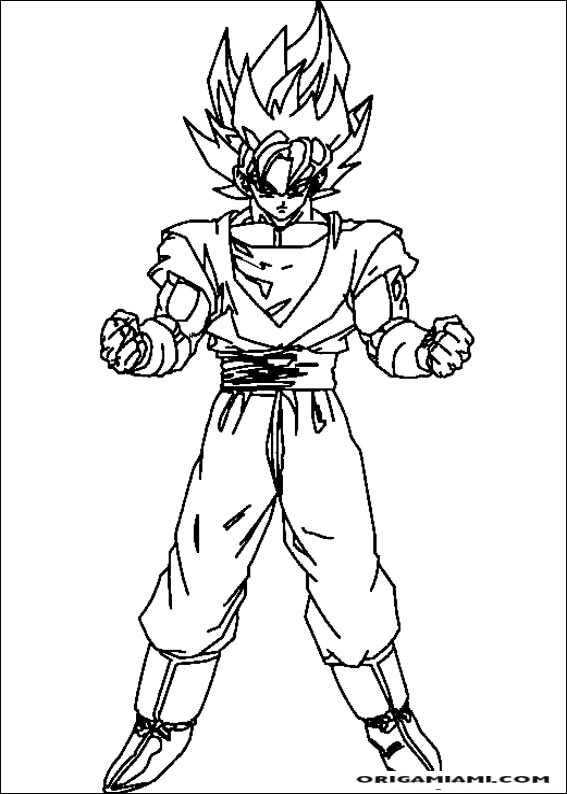 Dragon Ball Z coloring page (52)