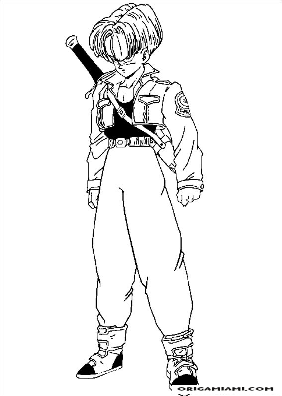 Dragon Ball Z coloring page (54)