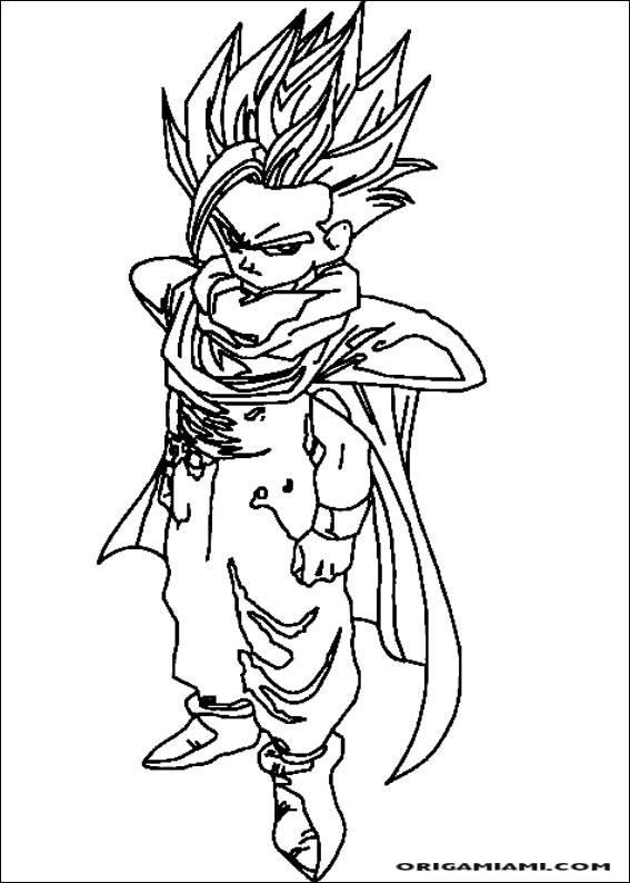 Dragon Ball Z coloring page (58)