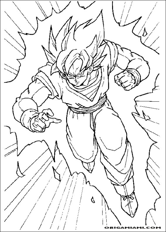 Dragon Ball Z coloring page (59)