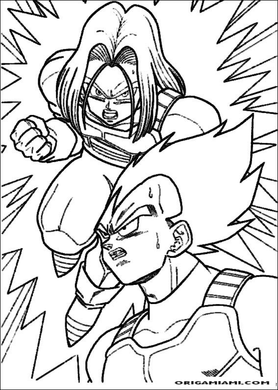 Dragon Ball Z coloring page (6)