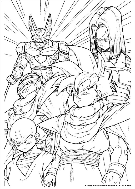 Dragon Ball Z coloring page (61)