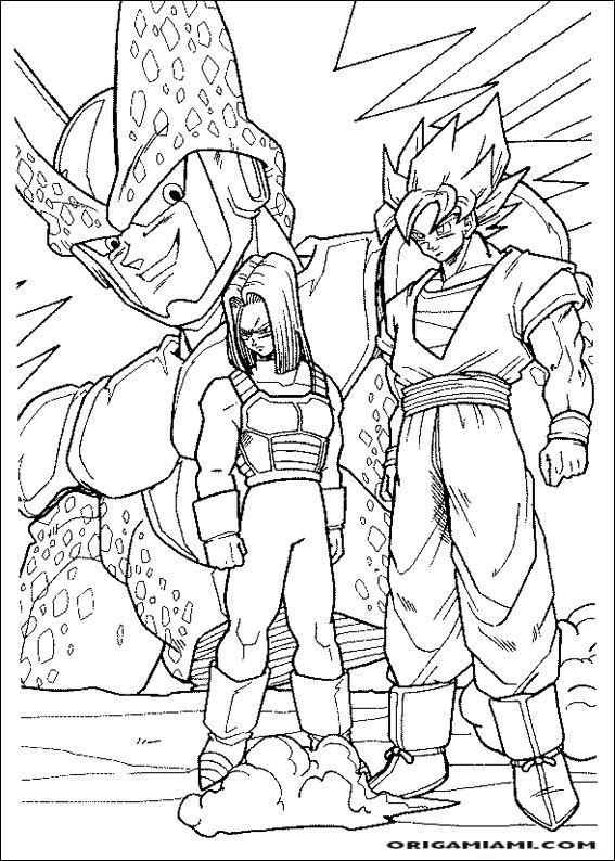 Dragon Ball Z coloring page (62)