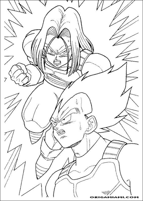 Dragon Ball Z coloring page (69)