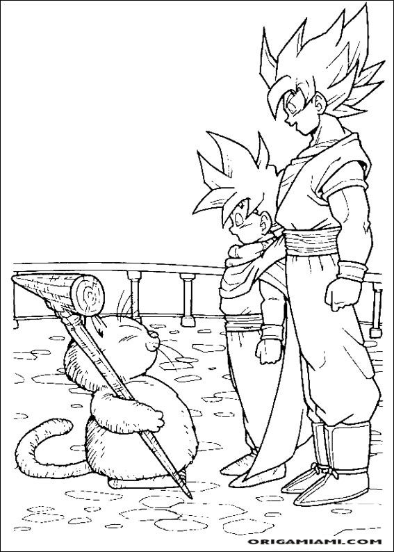 Dragon Ball Z coloring page (72)