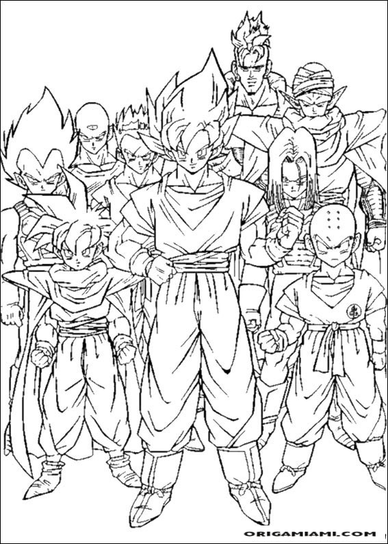 Dragon Ball Z coloring page (9)