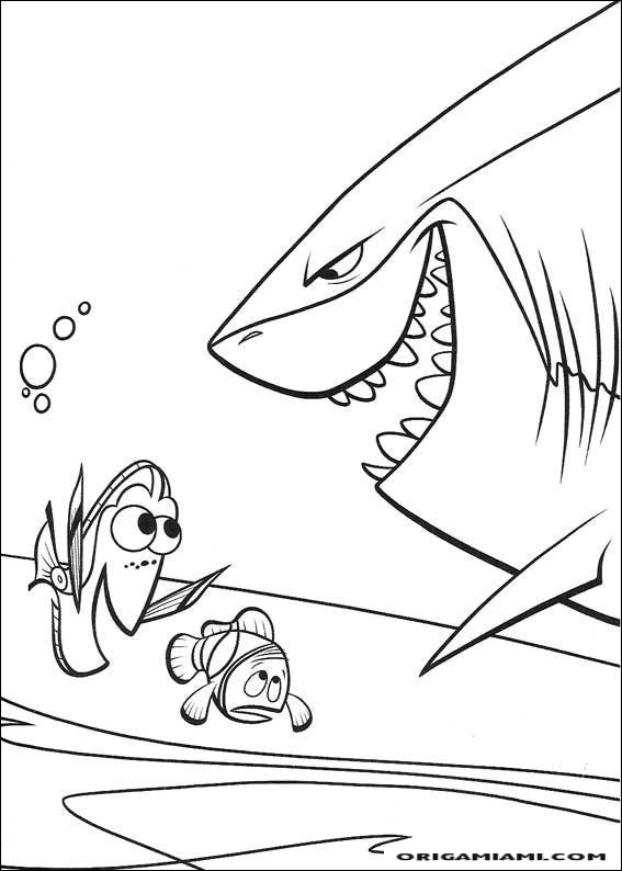 Finding Nemo coloring page (15)