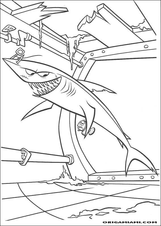 Finding Nemo coloring page (16)