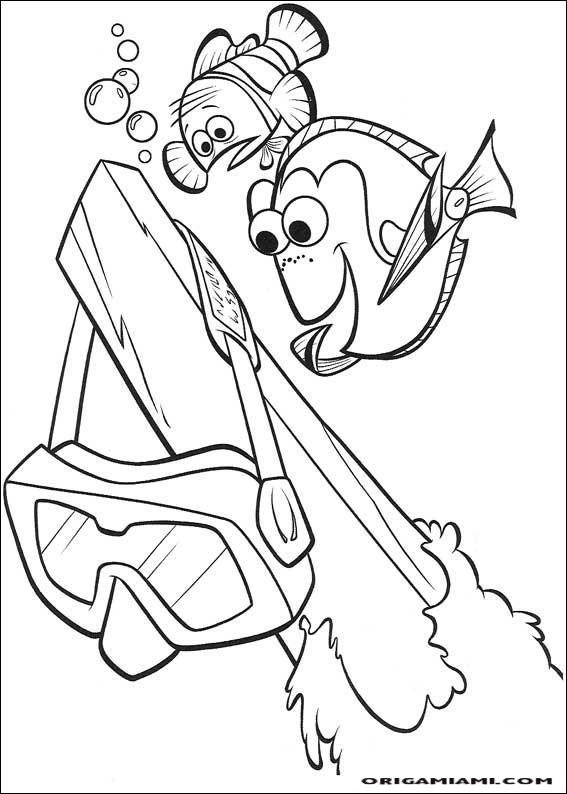 Finding Nemo coloring page (17)