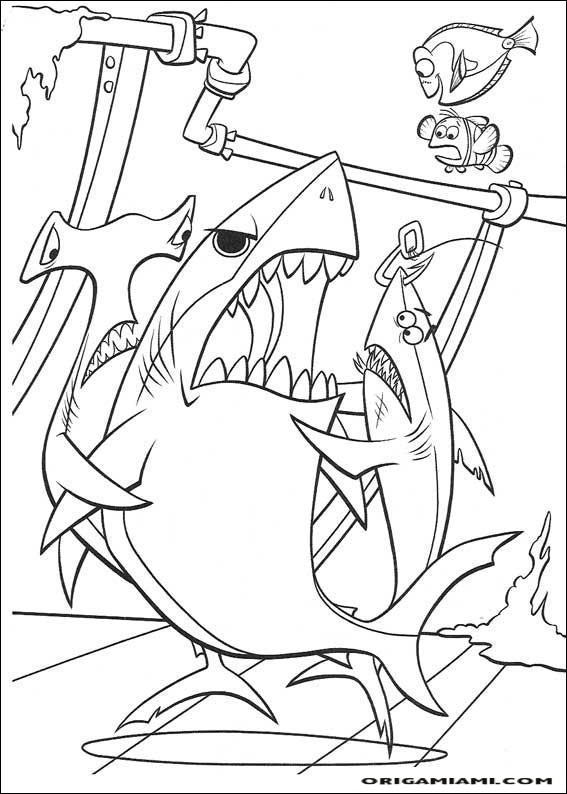 Finding Nemo coloring page (18)