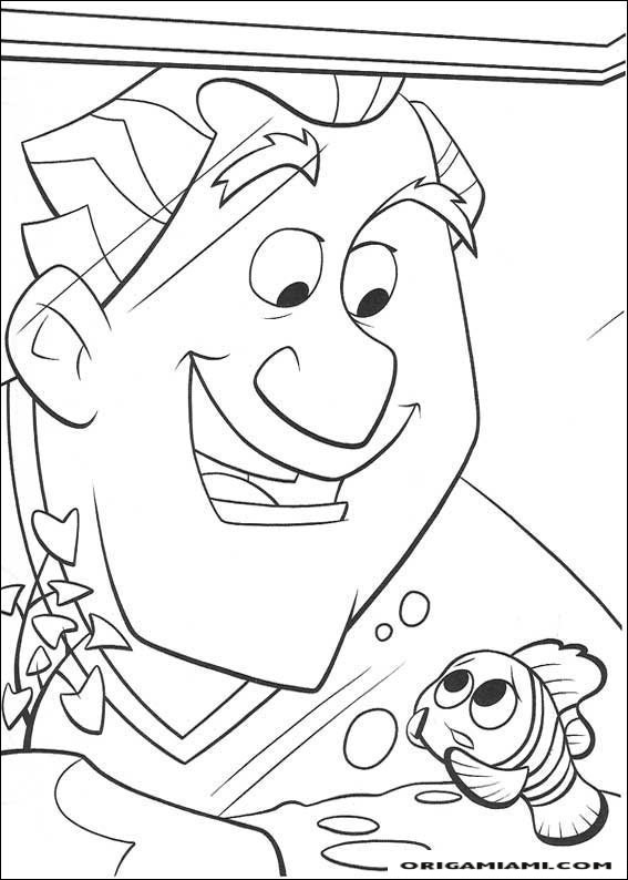 Finding Nemo coloring page (19)