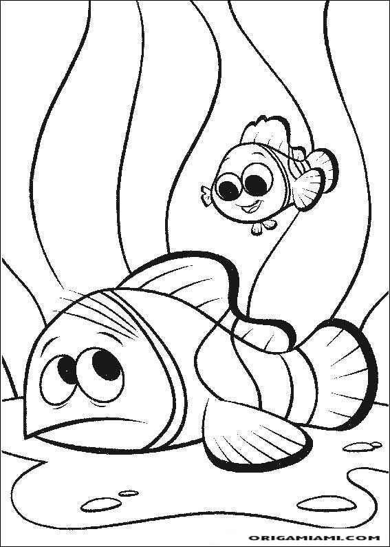 Finding Nemo coloring page (2)