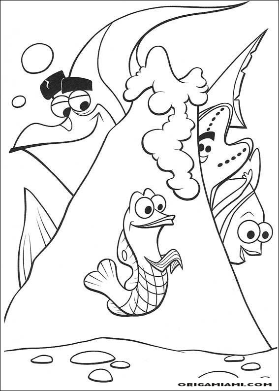 Finding Nemo coloring page (20)