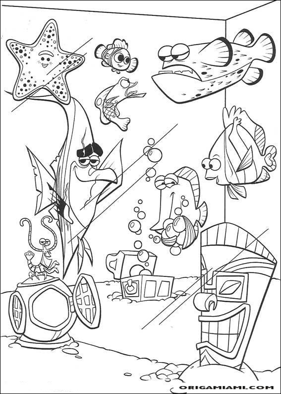 Finding Nemo coloring page (28)